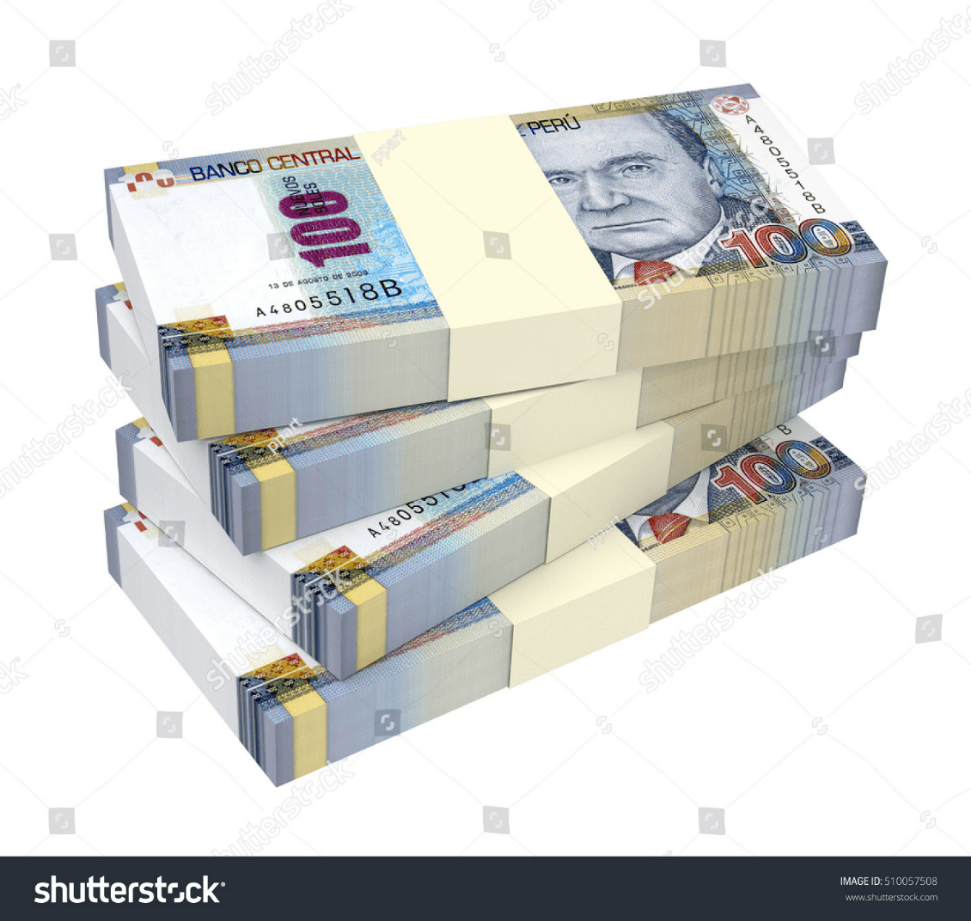 3 fajos de 200 soles cada uno